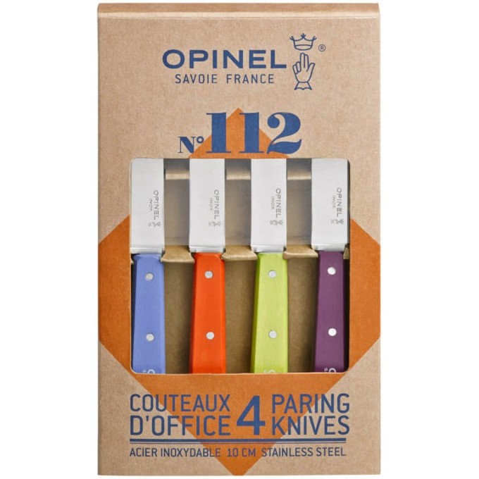 Набор ножей OPINEL SET OF 4 ASSORTED SWEET POP COLOURS N°112 001381 Набор ножей OPINEL SET OF 4 ASSORTED SWEET POP COLOURS N°112 001381