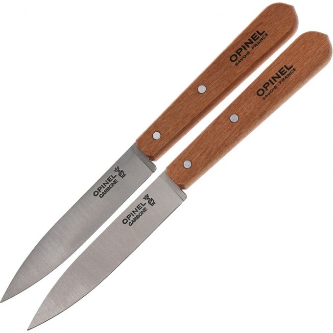 Набор из двух ножей OPINEL N°102, углеродистая сталь 001222 Набор из двух ножей OPINEL N°102, углеродистая сталь 001222