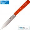 Нож столовый OPINEL №112, деревянная рукоять, блистер, нержавеющая сталь, гранатовый 001916